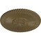 Ekena Millwork Nexus Ceiling Medallion (Fits Canopies up to 2 3/4"), Hand-Painted Mississippi Mud, 30"OD x 1 1/4"P CM30NEMMF - alternate 3